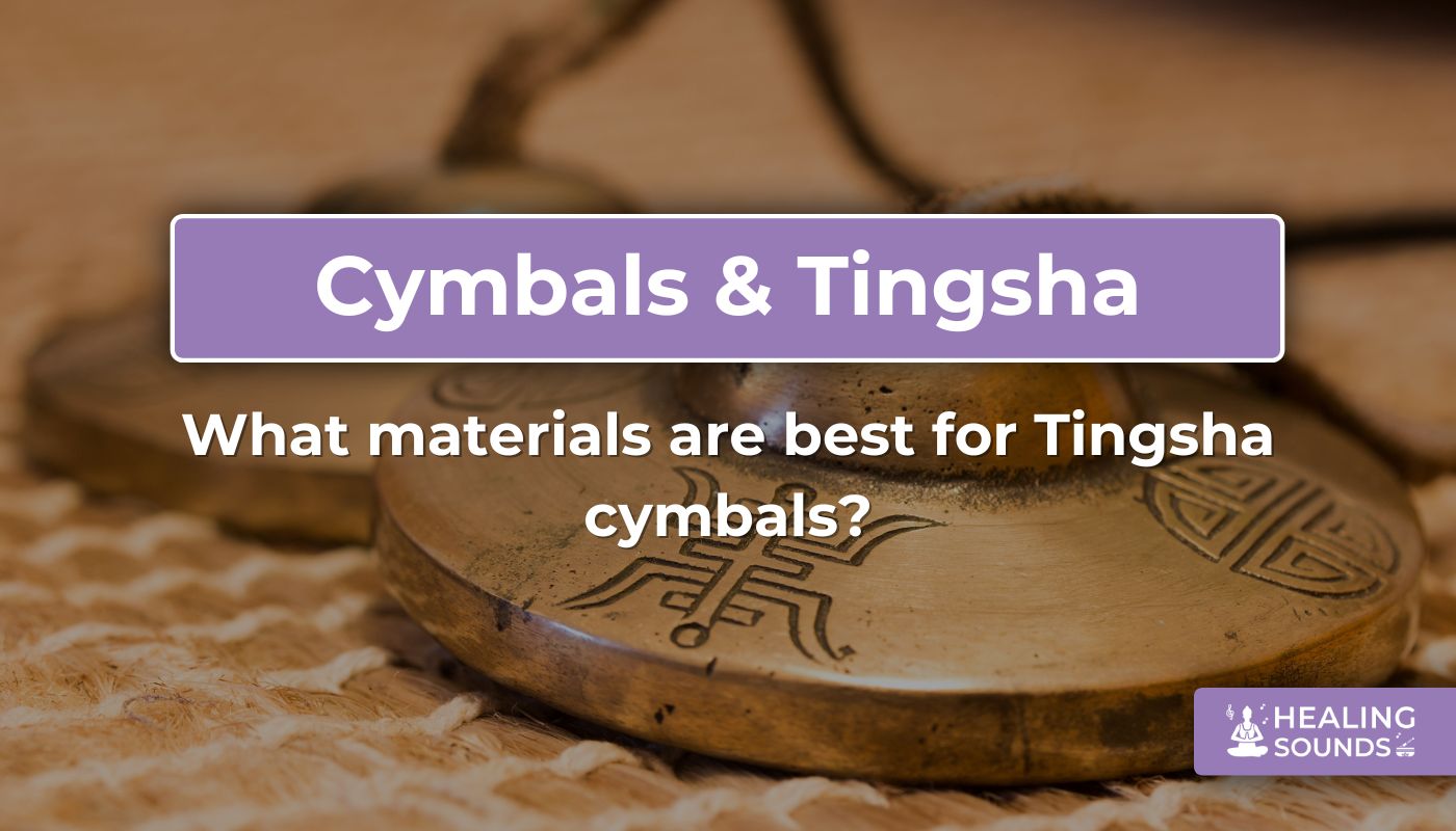 Choosing the right materials for tingsha : Brass, bronze, or mixed alloys