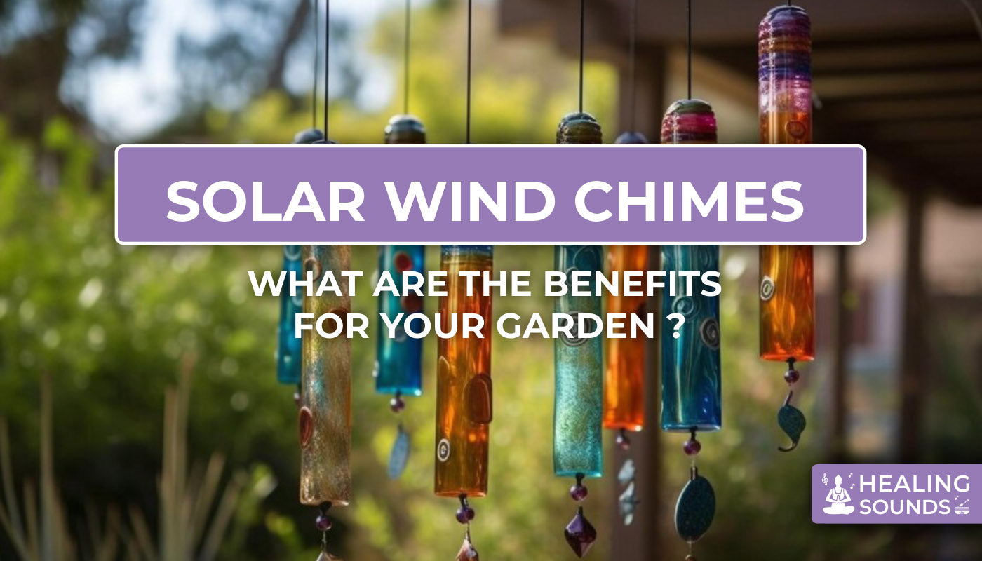 Solar Wind Chimes for garden