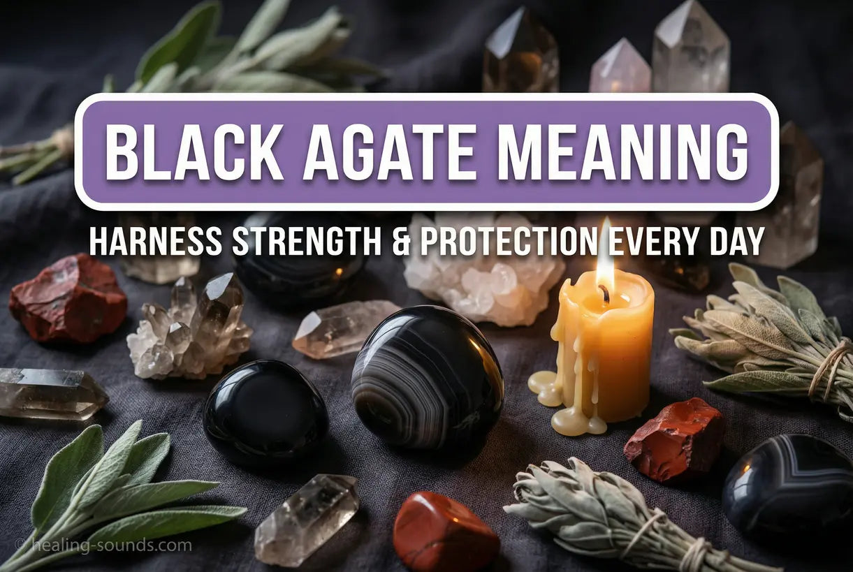 Black Agate Meaning: Strength, Benefits & Protection Guide