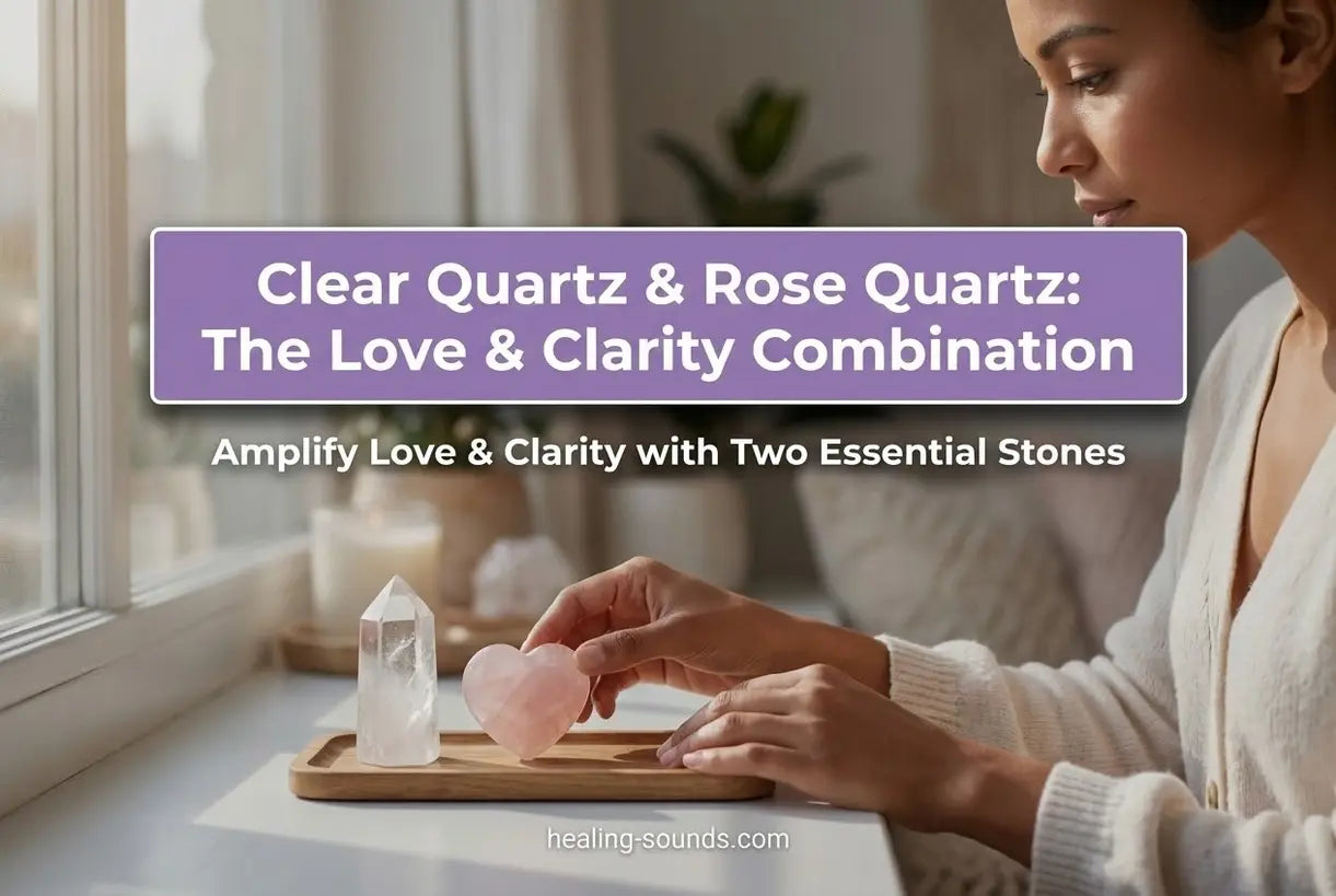 Clear Quartz and Rose Quartz: Love & Clarity Crystal Guide