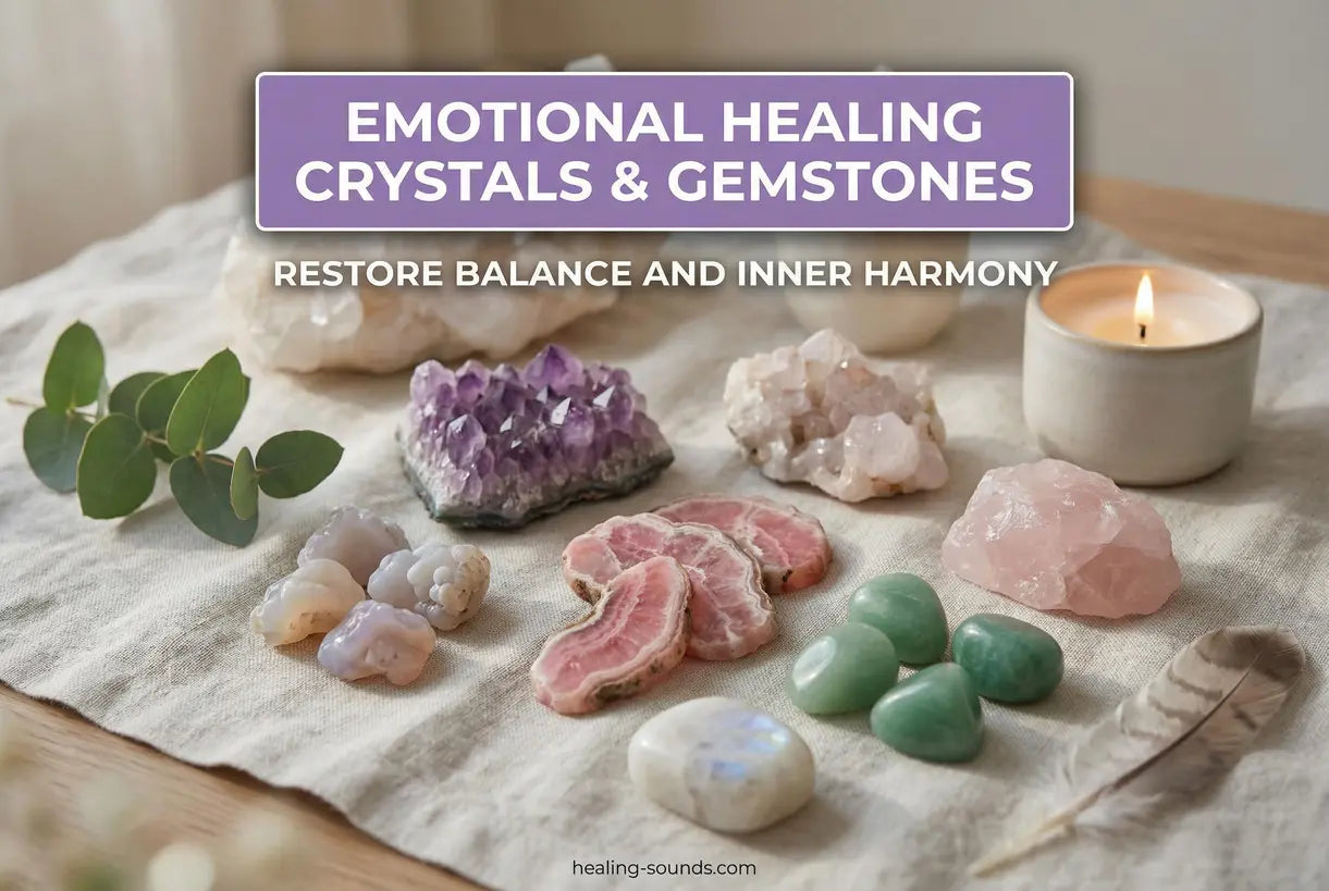 Emotional Healing Crystals: 15 Best Gemstones for Balance, image size:1221x819