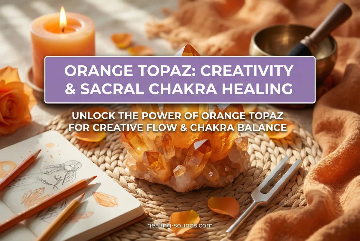 Orange Topaz for Creativity & Sacral Chakra Healing Benefits