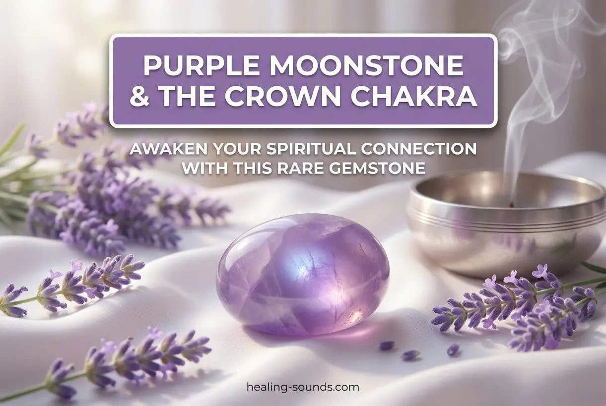 Purple Moonstone for Crown Chakra Benefits & Guide Purple Moonstone for Crown Chakra Benefits & Guide