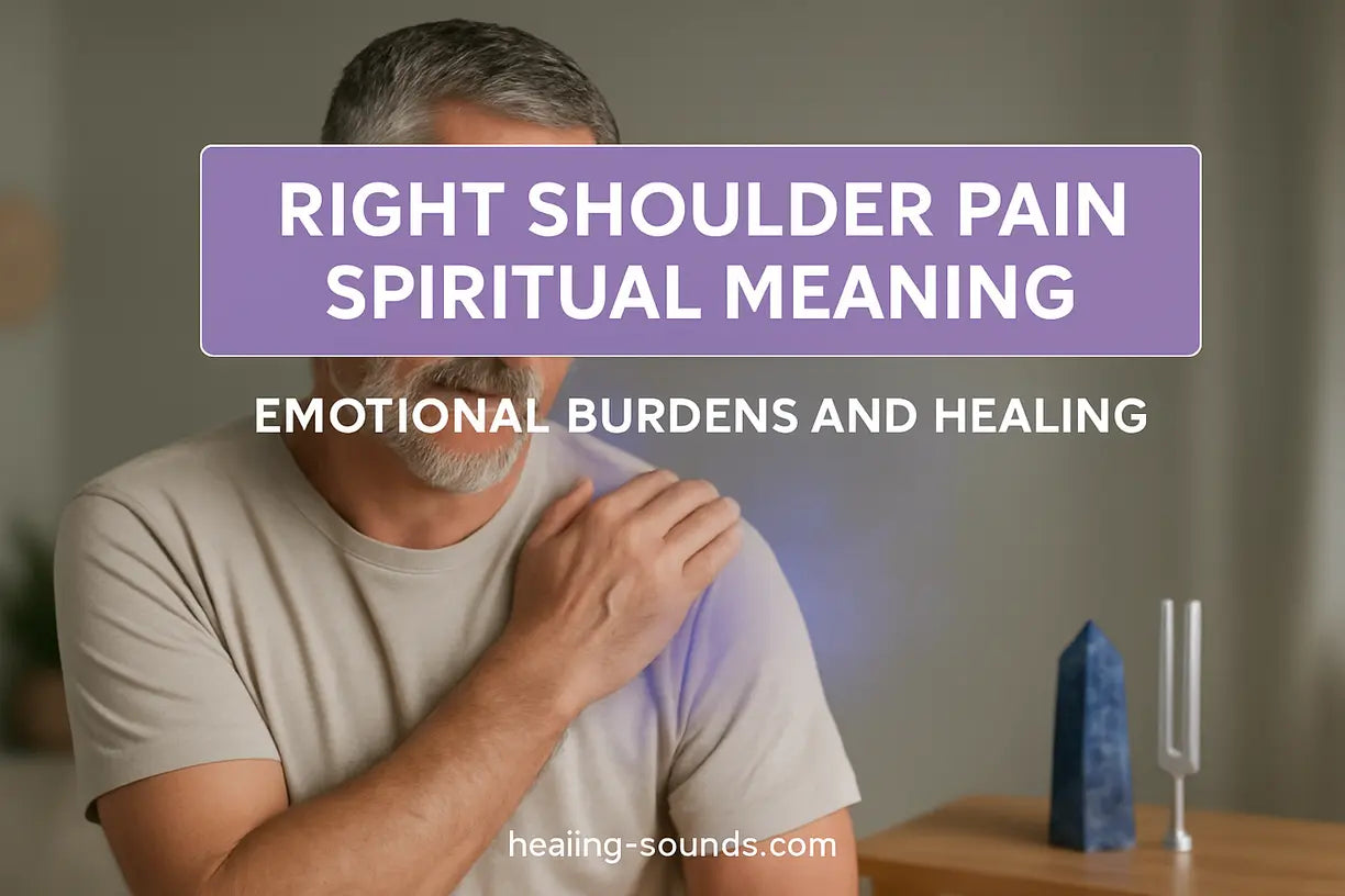 Right Shoulder Pain Spiritual Meaning: Emotional Burdens & Healing
