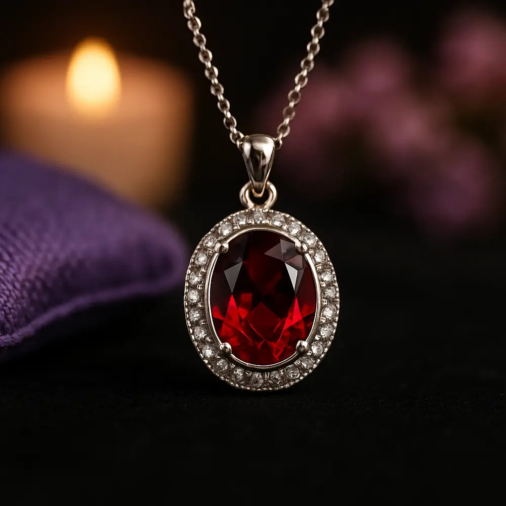 garnet-necklaces