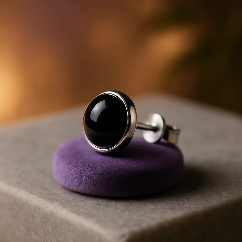 obsidian-earrings