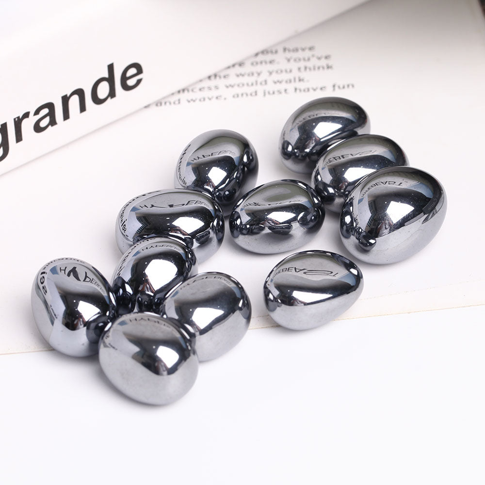 0.25kg Terahertz Tumbled Stones 2-3cm for Healing