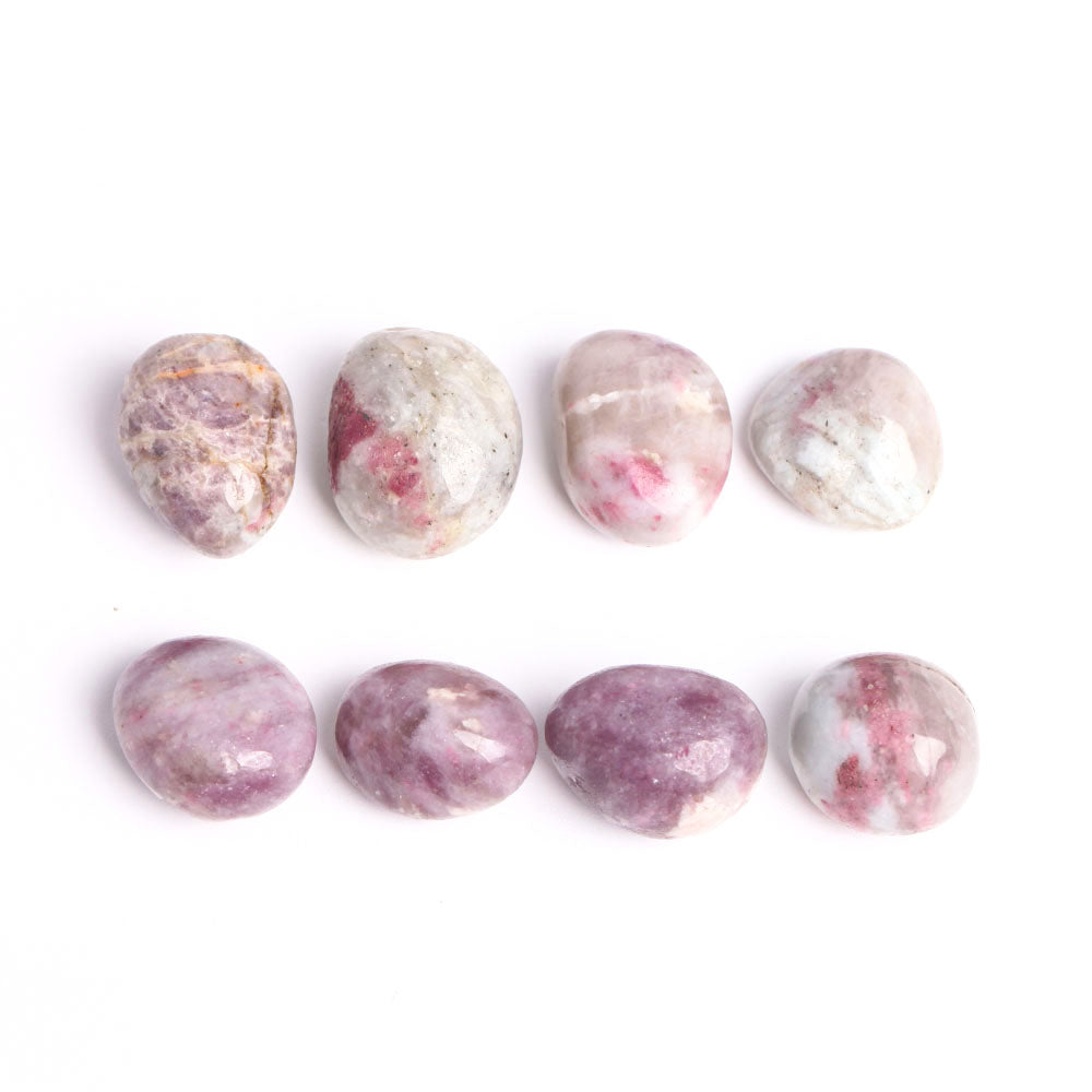 0.5kg Pink Tourmaline Crystal Tumbled Stones 2.5-3cm
