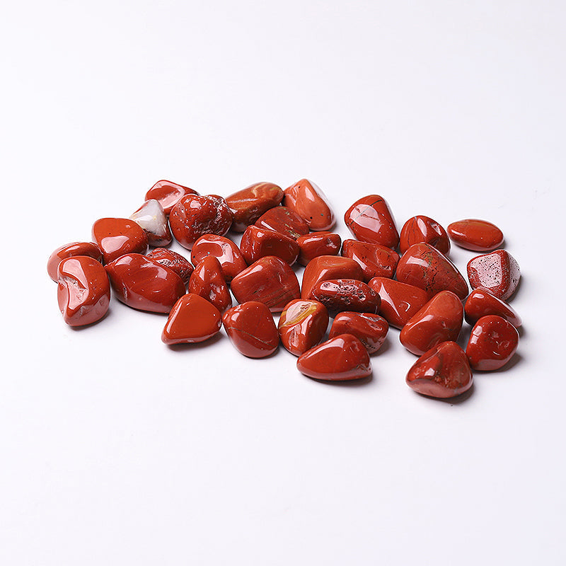 0.5kg Red Jasper Tumbled Stones 10-25mm Healing Energy