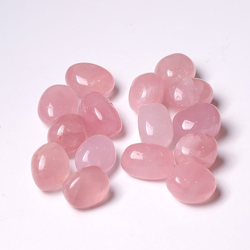 0.5kg Rose Quartz Tumbled Stones 2.5-3.5cm Healing Crystals