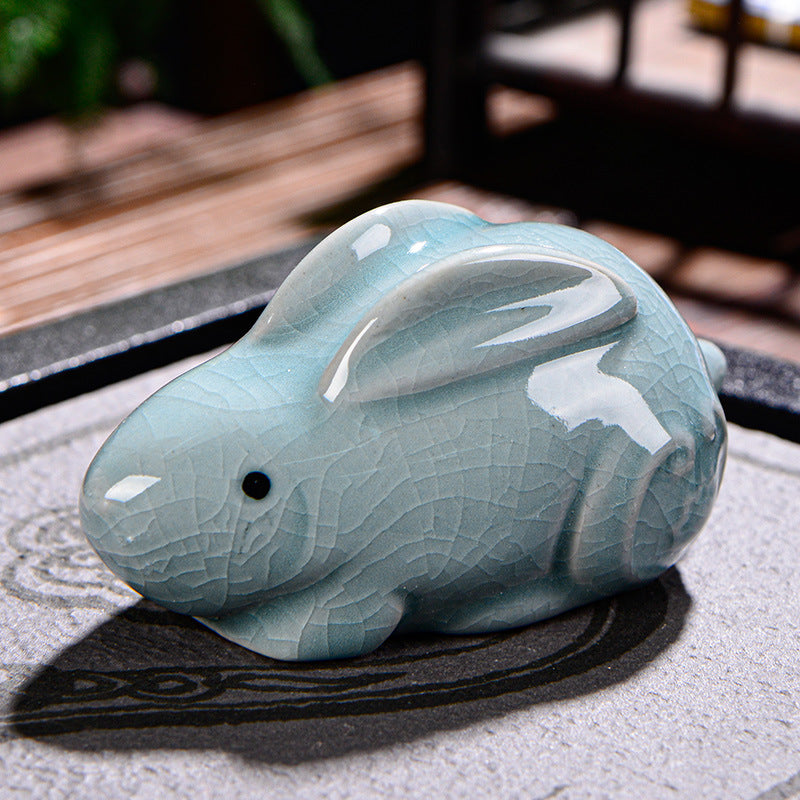 Chinese Zodiac Ceramic Tea Pet for Wealth & Prosperity