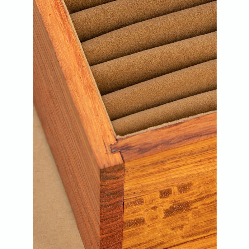 Handmade Rosewood Jewelry Storage Box 25.5cm Large Lockable