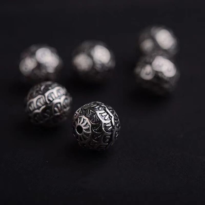 10mm Lava Rock Spiritual Healing Bracelet for Grounding