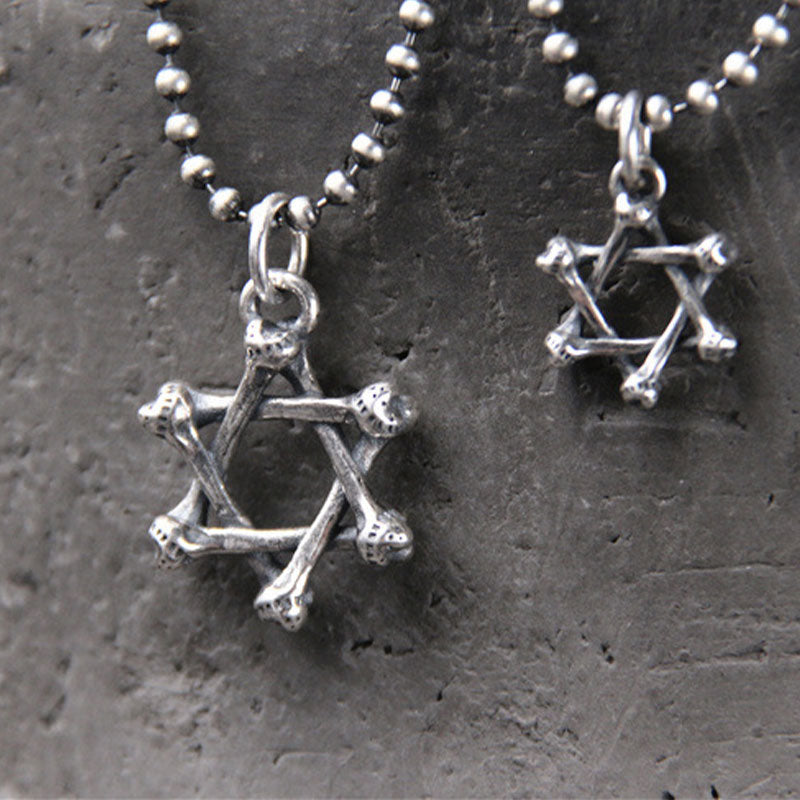 925 Sterling Silver Star of David Necklace for Hope & Protection