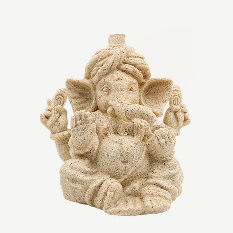 Ganesh Statue Sculpture 16cm for Blessing & Protection