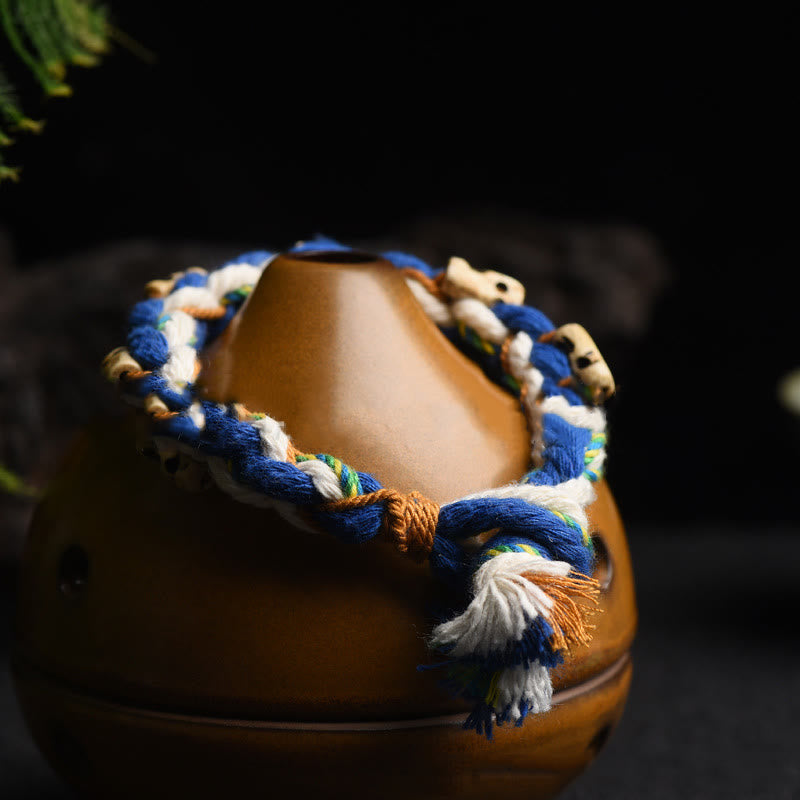 Zakiram Wealth Goddess Red String Bracelet Handcrafted