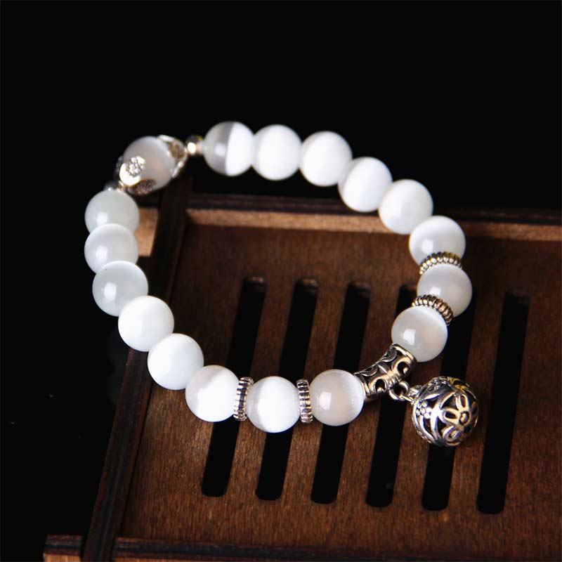 Chrysoberyl Cat Eye Lucky Bracelet | 10mm Handmade Natural