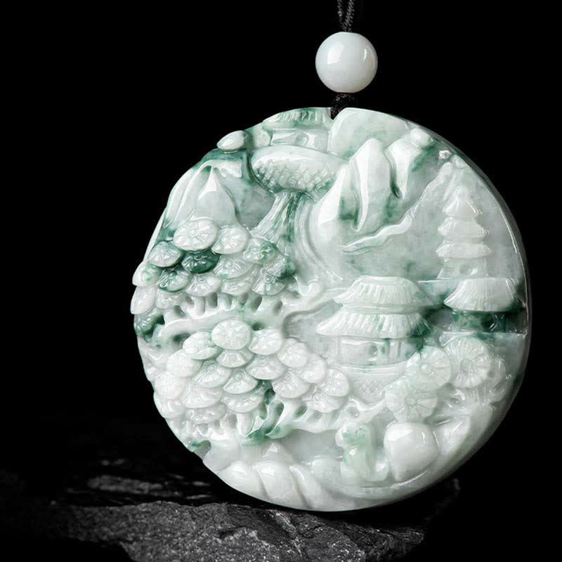 Jade Necklace for Abundance and Prosperity Energy