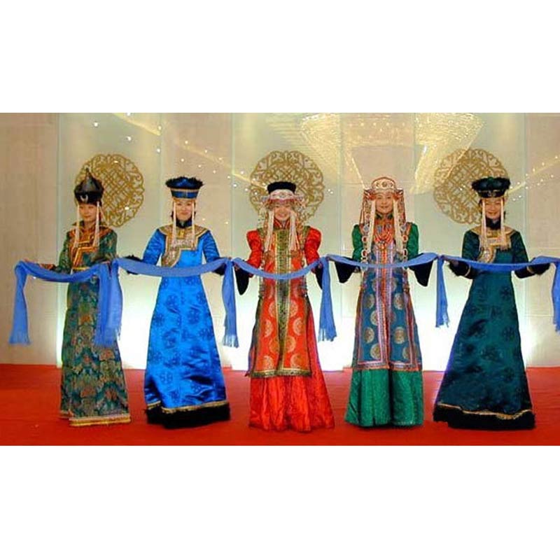 Tibetan Khata Scarf 235cm 5 Colors Zen Decor