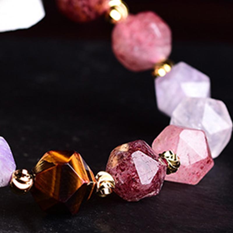 10mm Amethyst Feng Shui Pi Xiu Pixiu Bracelet for Luck