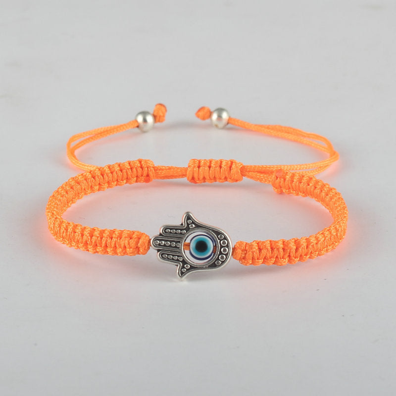 Handmade Hamsa Symbol Protection Bracelet | Luck & Faith