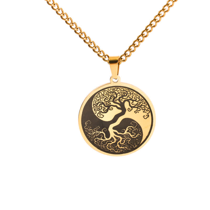 Tree of Life Titanium Steel Necklace | Connection Symbol