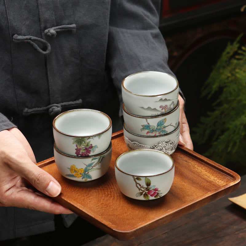 Ceramic Zen Tea Cup 130ml | Natural Landscape Designs