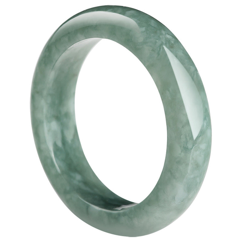 Jade Abundance Healing Ring | Natural Stone 6.5mm Width