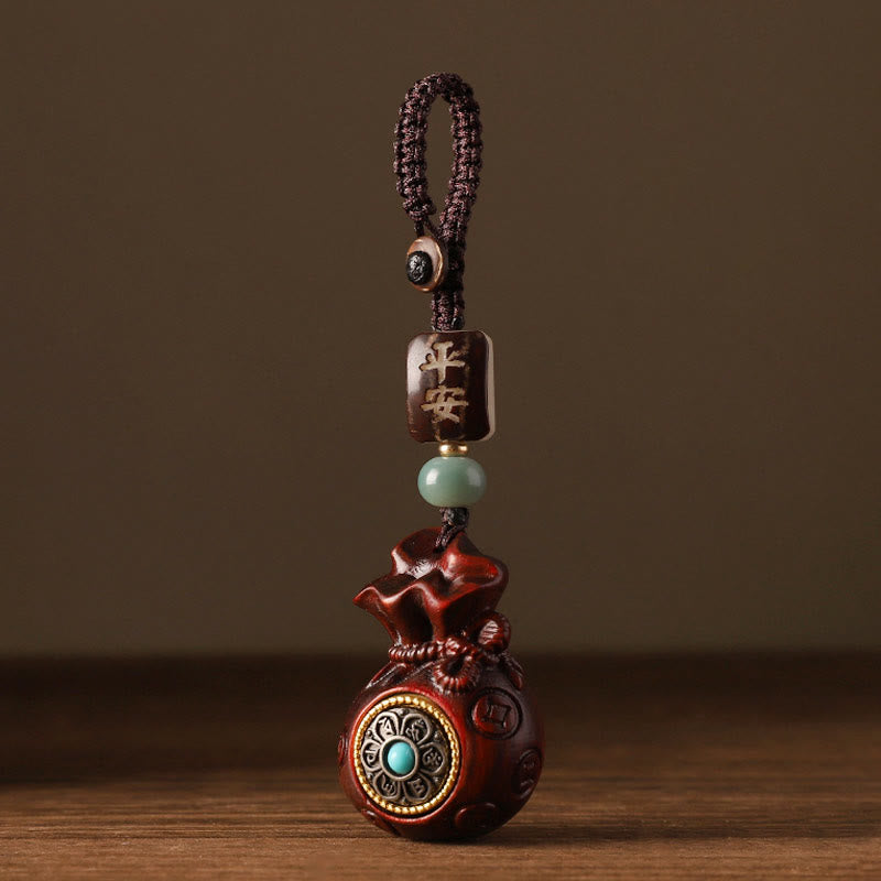 Small Leaf Red Sandalwood Green Sandalwood Protection Hanging Decor