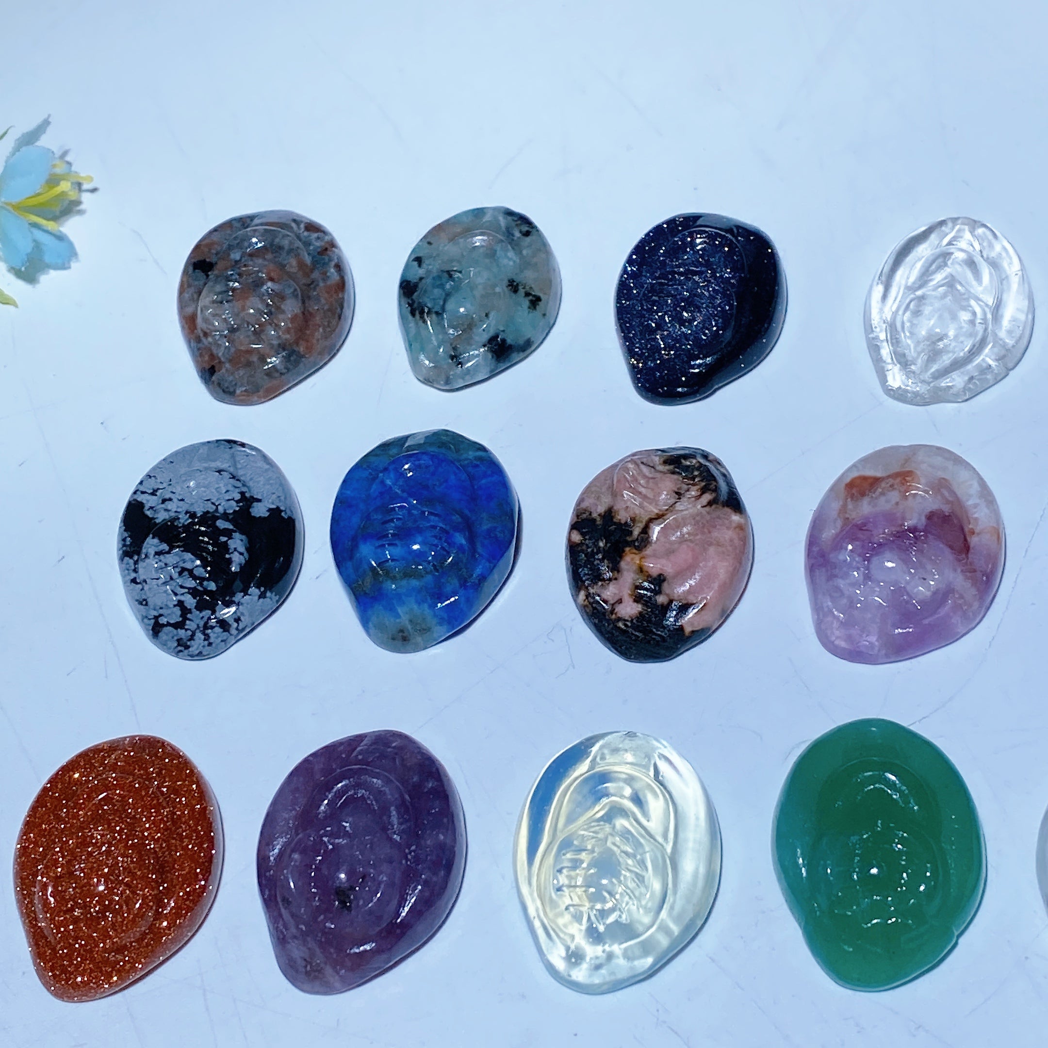 1.0 inch Mixed Crystal Life Source Healing Figurines