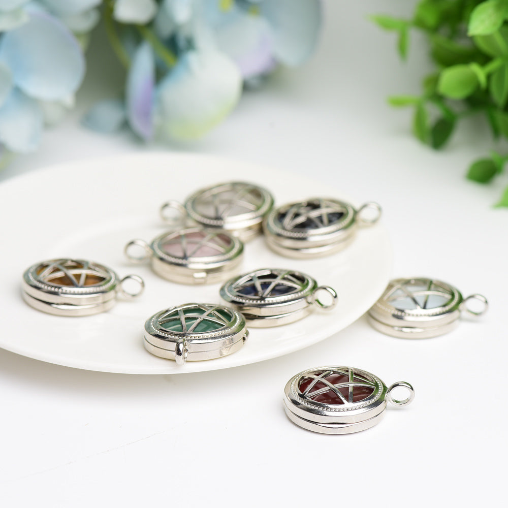 1.0-inch Mixed Crystal Pentagram Spiritual Necklace