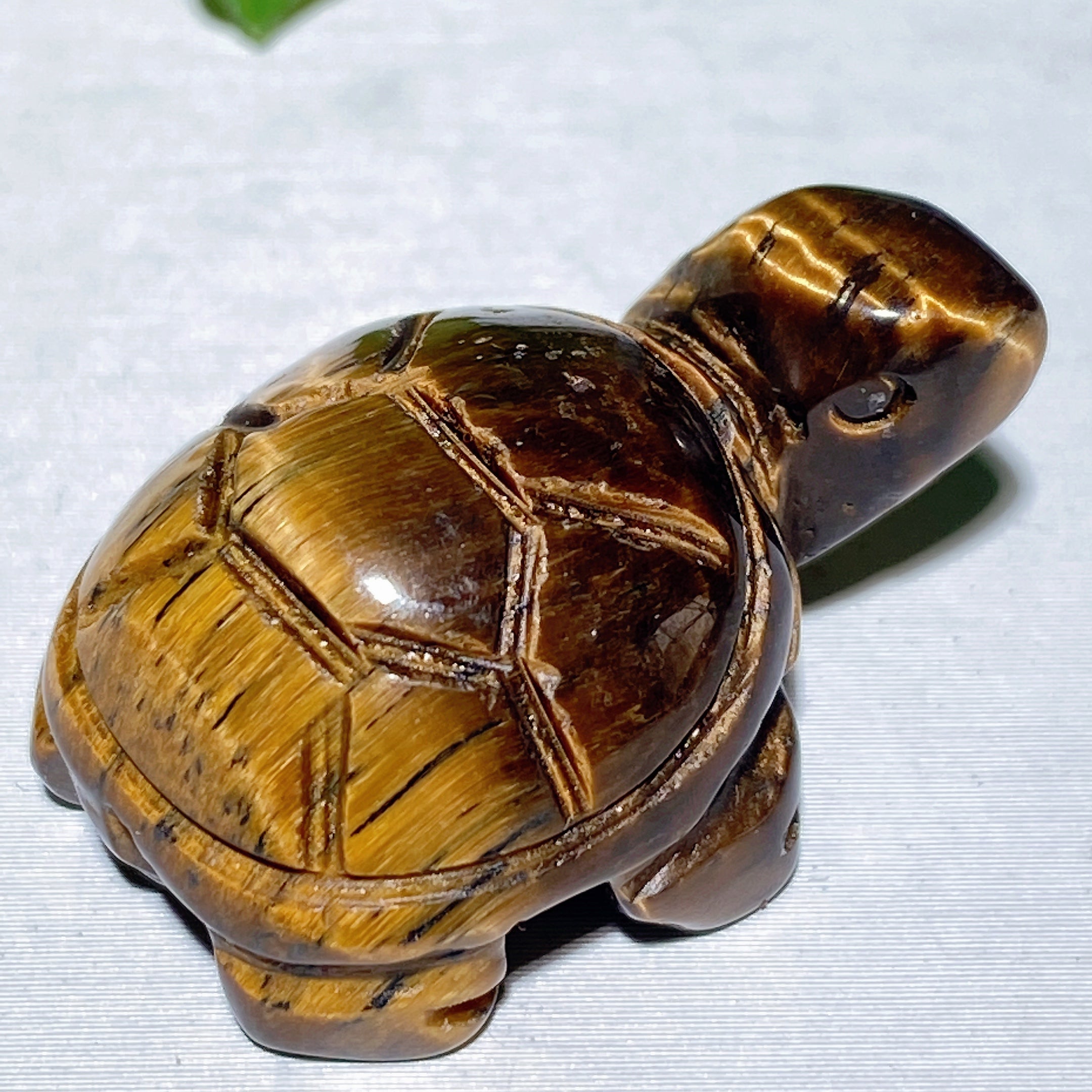 1.1" Mixed Crystal Mini Tortoise Carvings for Healing