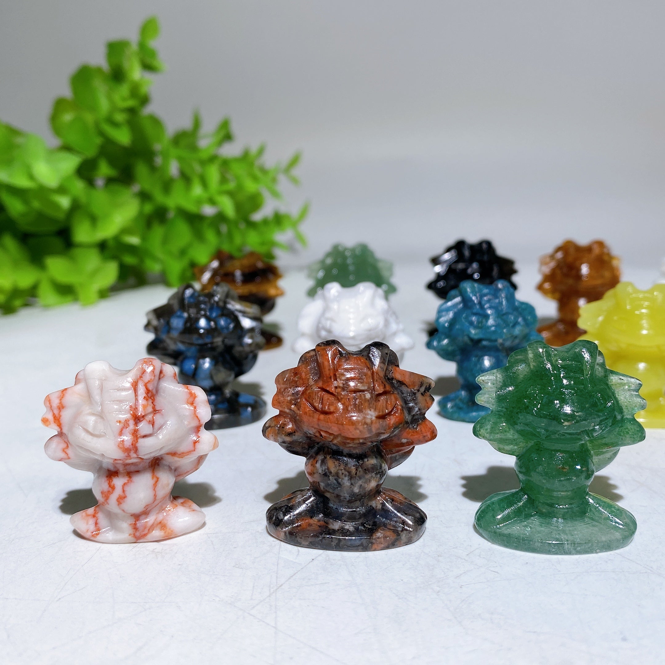 1.2 Inch Crystal Mini Figurine Carving for Healing Energy