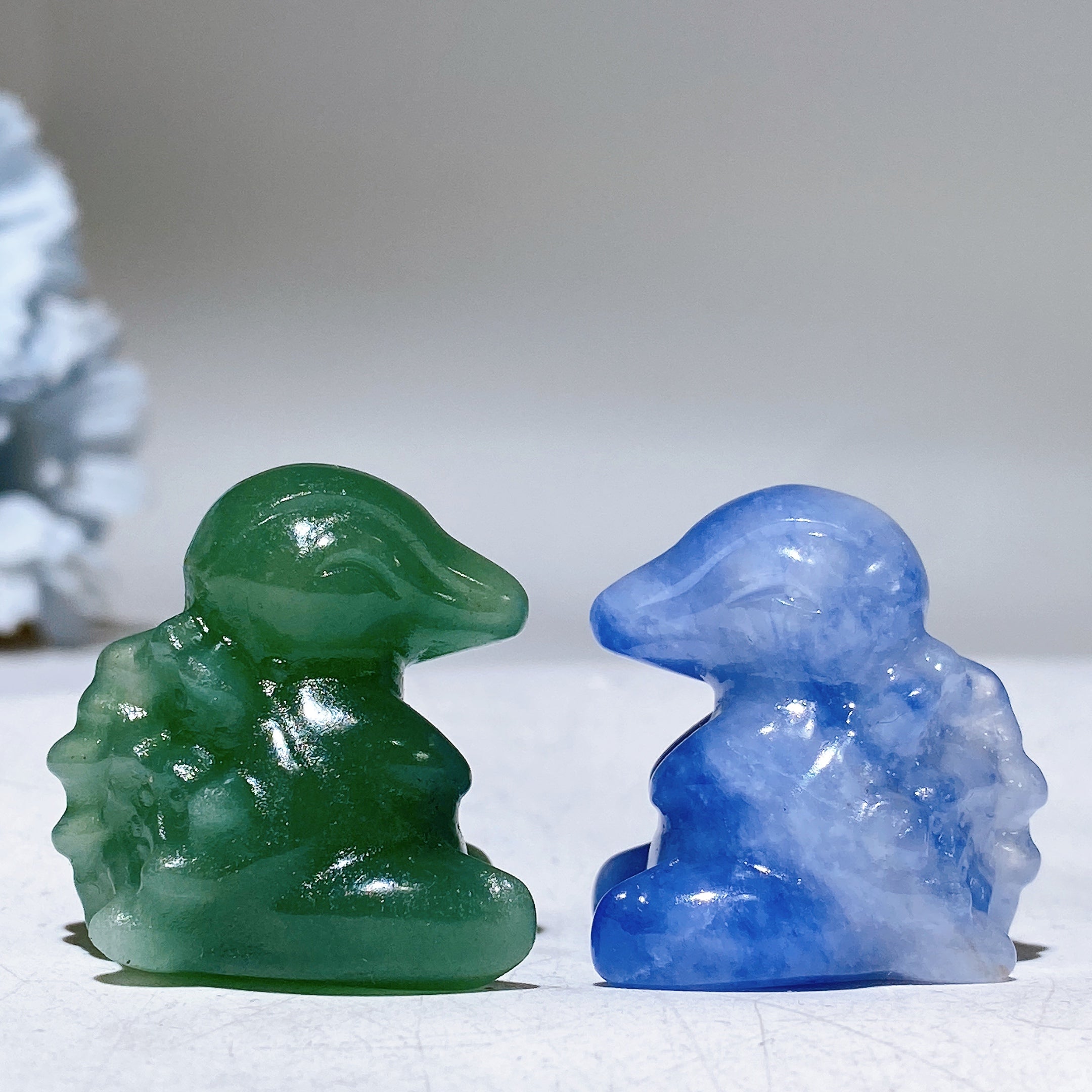 1.2-inch Mini Crystal Animal Figurines for Spiritual Healing