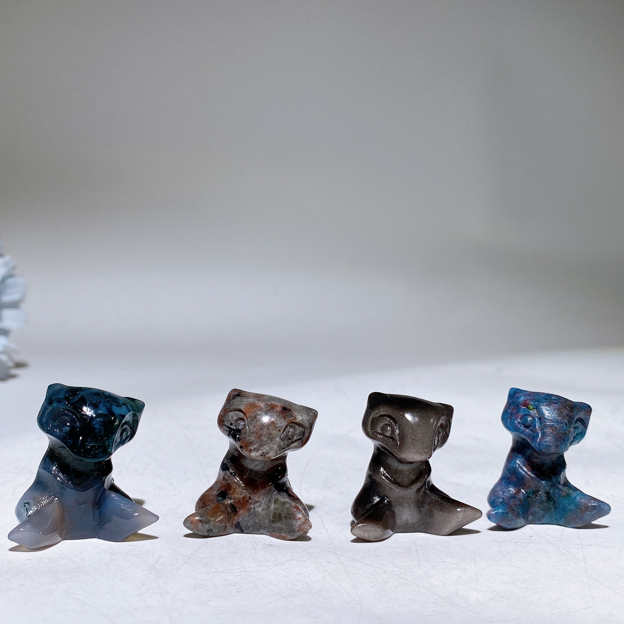 1.2 inch Mini Crystal Figurine Carving Healing Stone