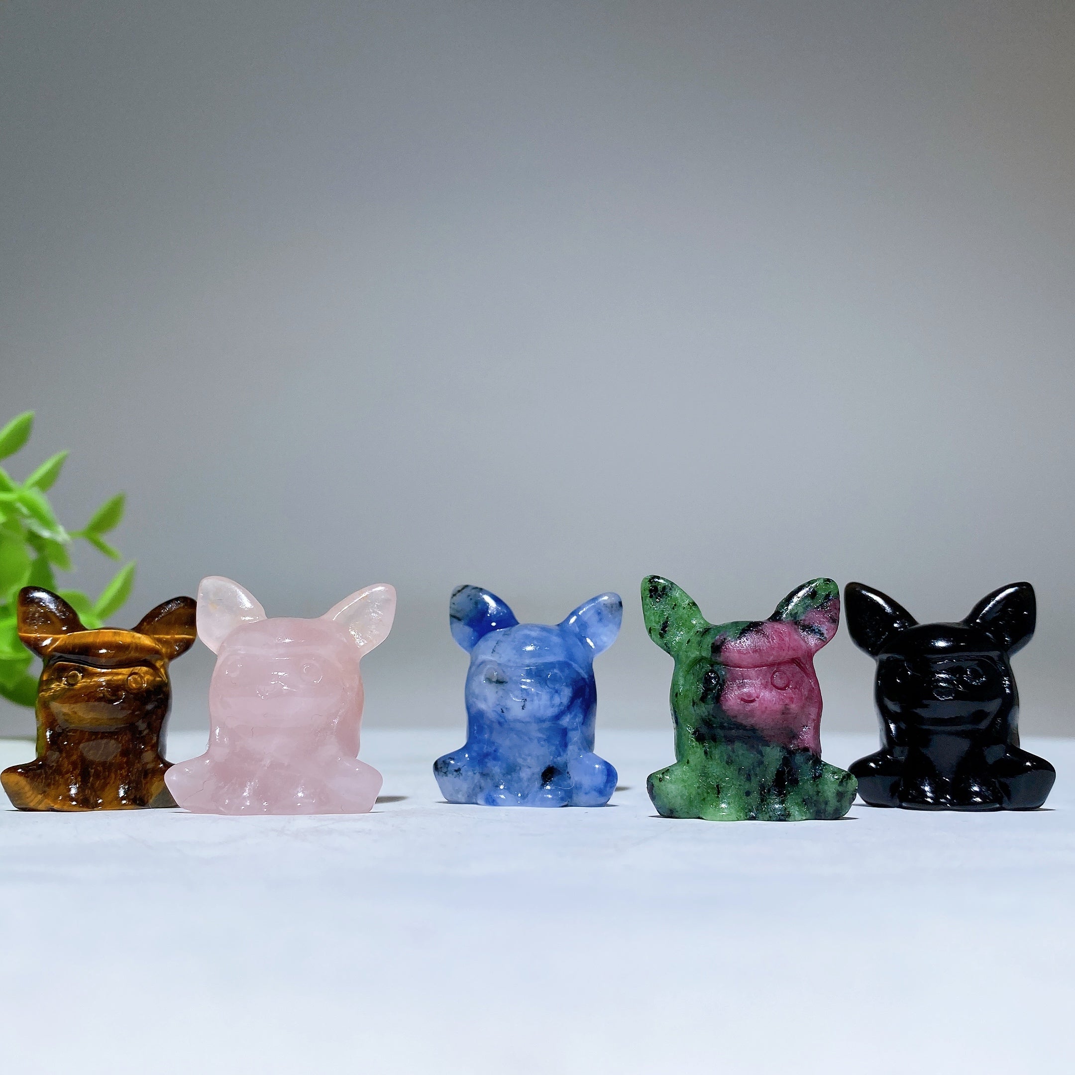 1.2 Inch Mini Crystal Figurines for Healing Energy