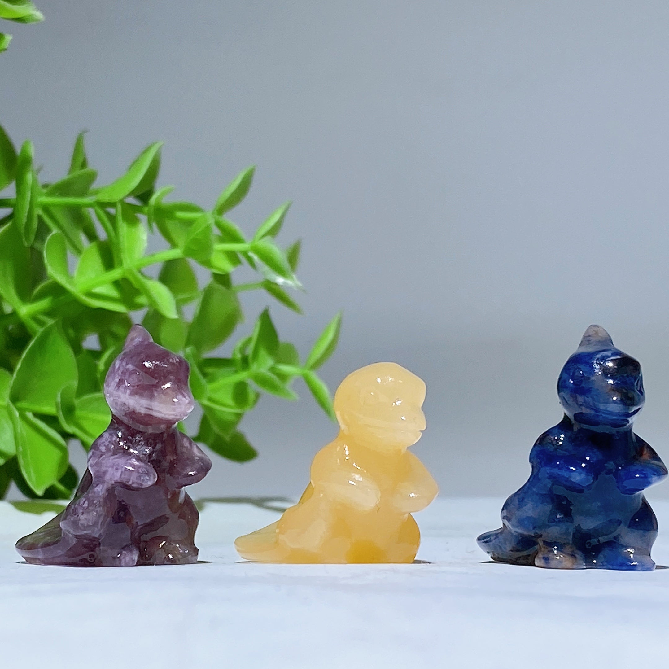 1.2" Mini Crystal Figurines Hand-Carved Healing Stones