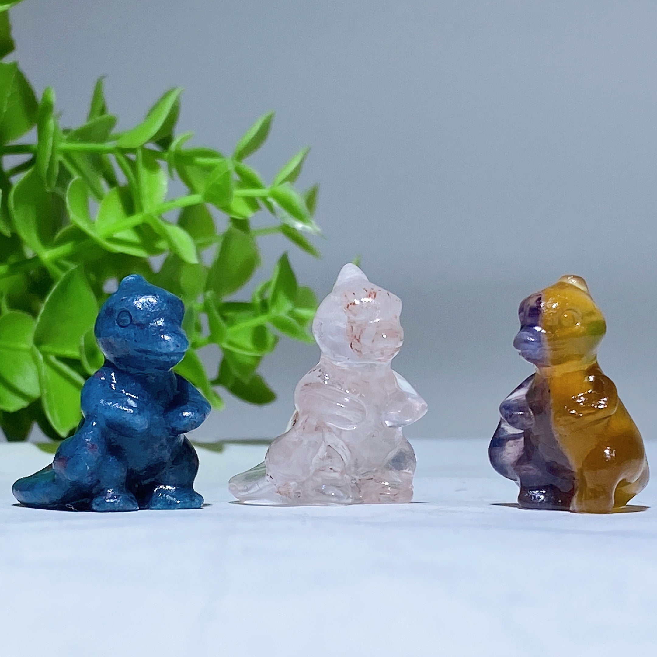 1.2" Mini Crystal Figurines Hand-Carved Healing Stones