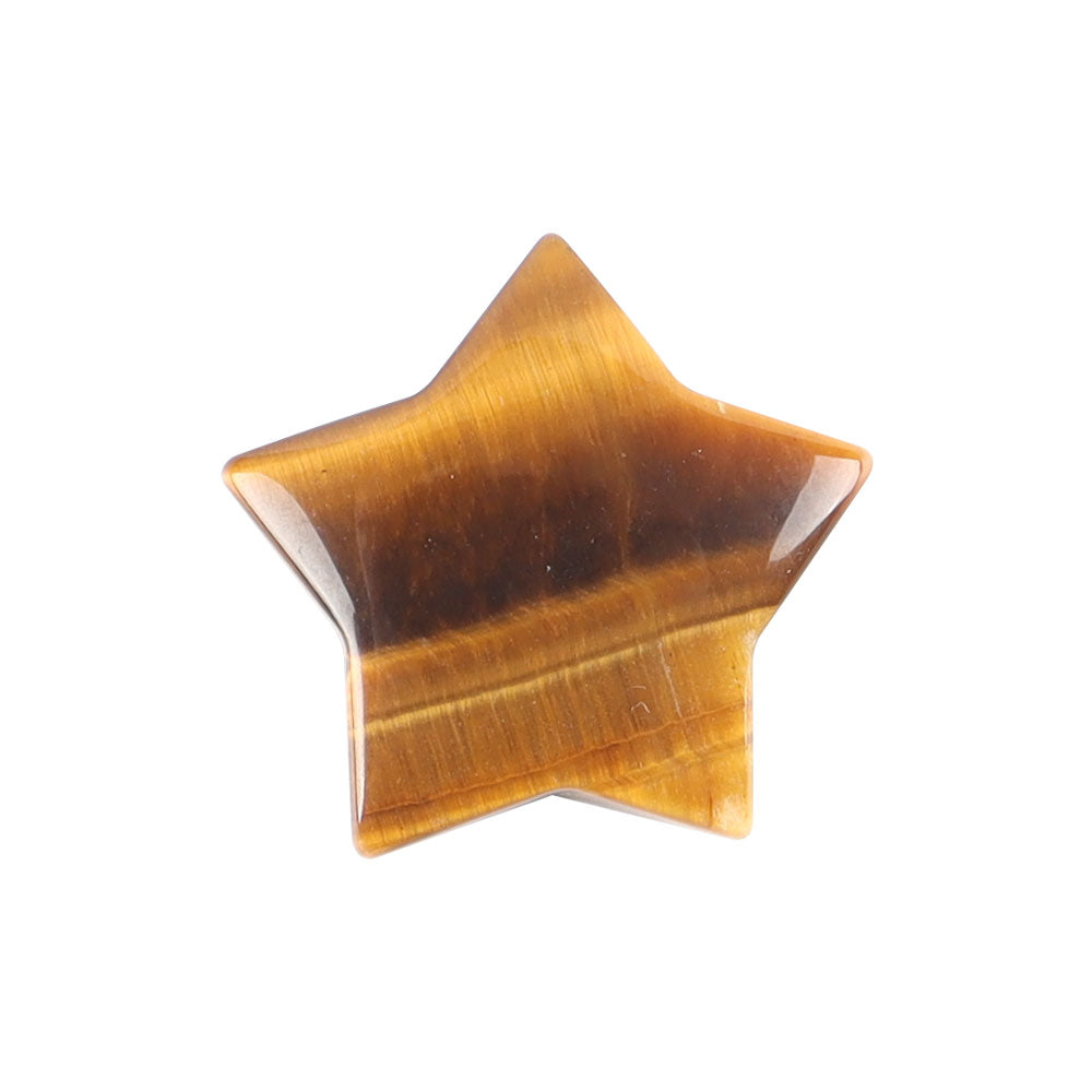 1.21 inch Crystal Star Palm Stone for Healing & Chakra Energy