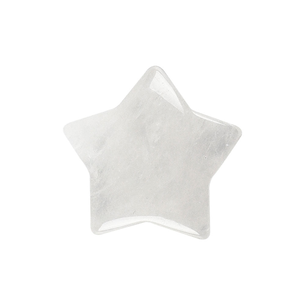 1.21 inch Crystal Star Palm Stone for Healing & Chakra Energy