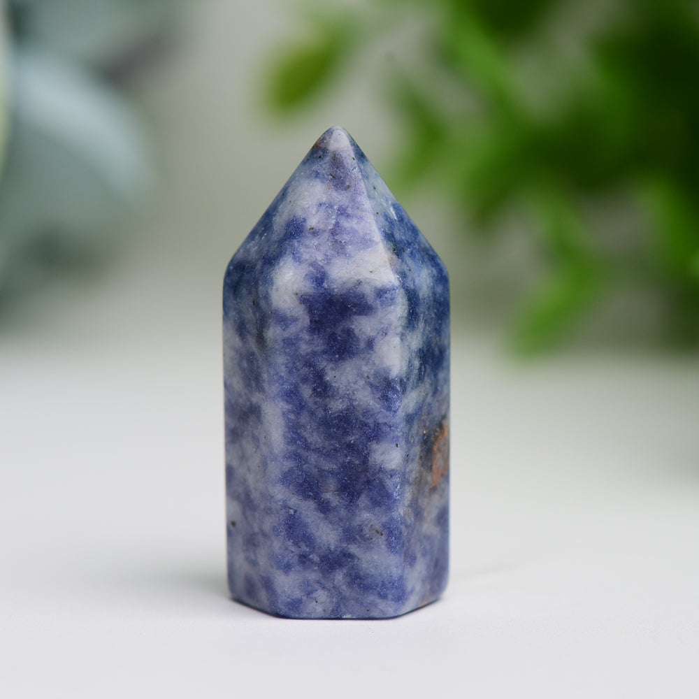 1.3 inch Chakra Crystal Point for Healing & Energy Balance