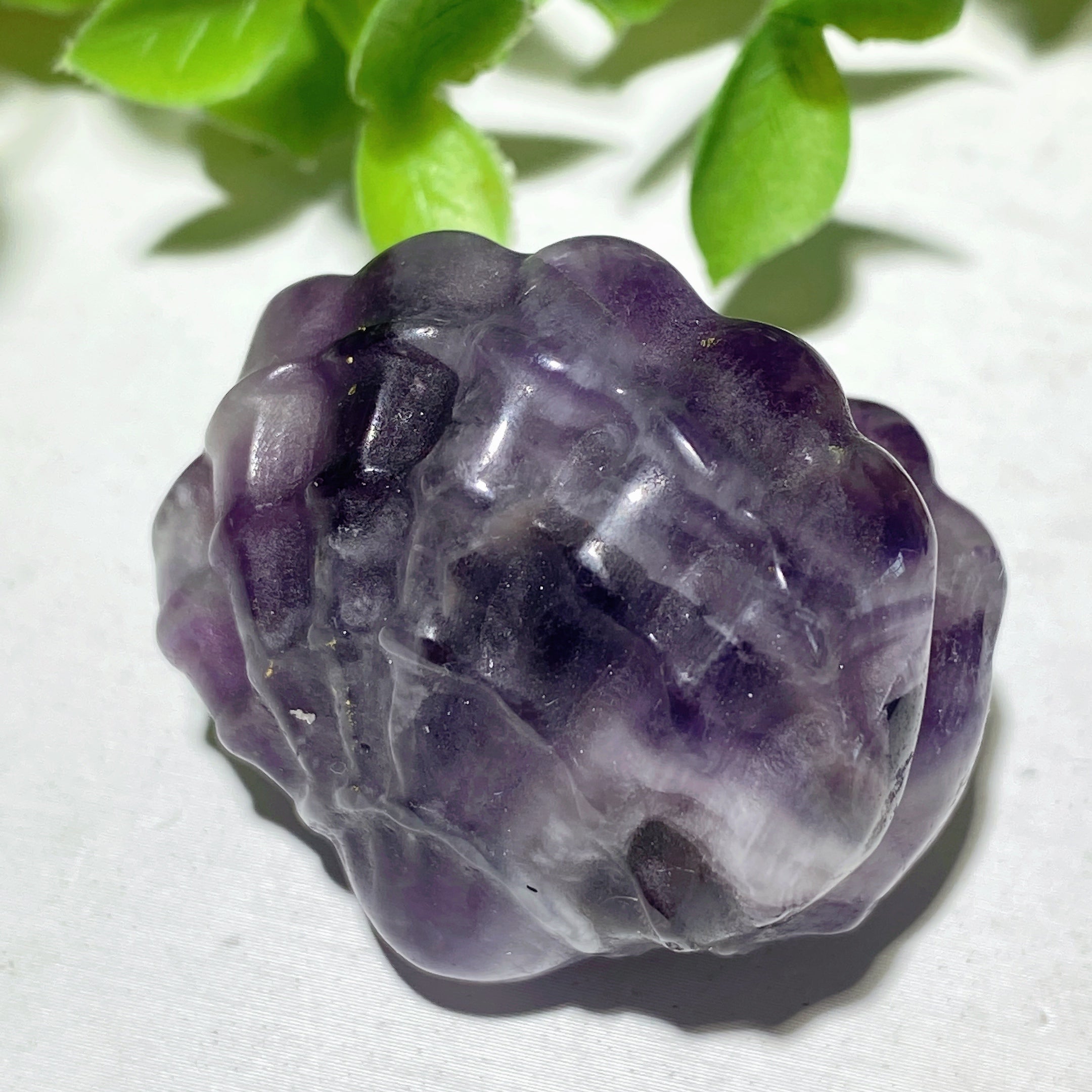 1.3 inch Mixed Crystal Shell Carvings Figurines for Healing