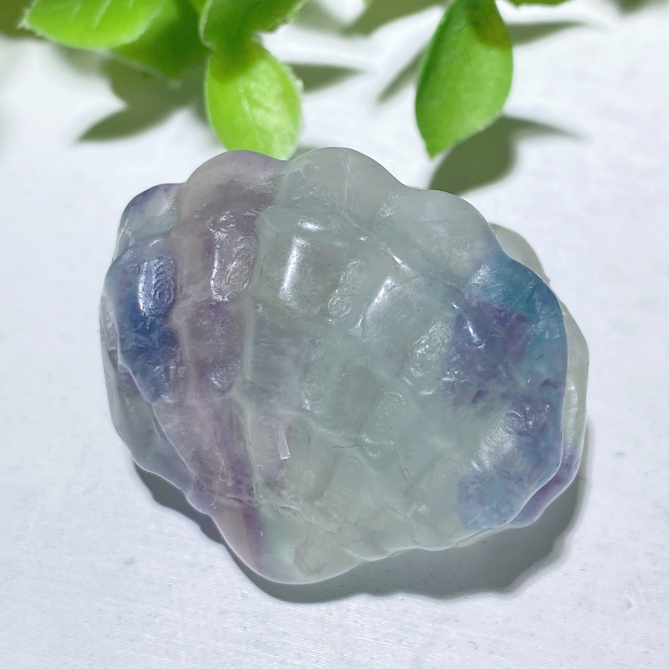 1.3 inch Mixed Crystal Shell Carvings Figurines for Healing