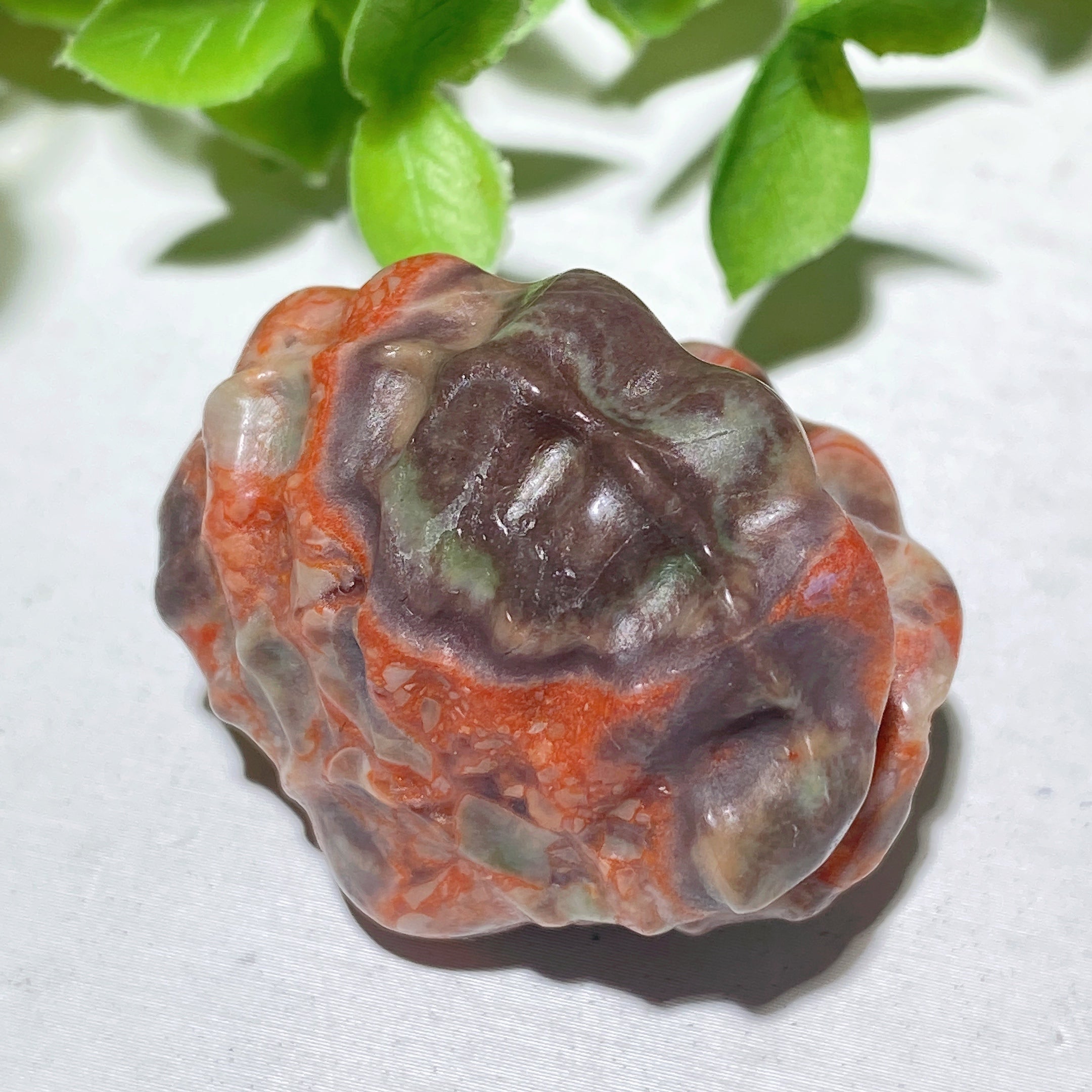 1.3 inch Mixed Crystal Shell Carvings Figurines for Healing