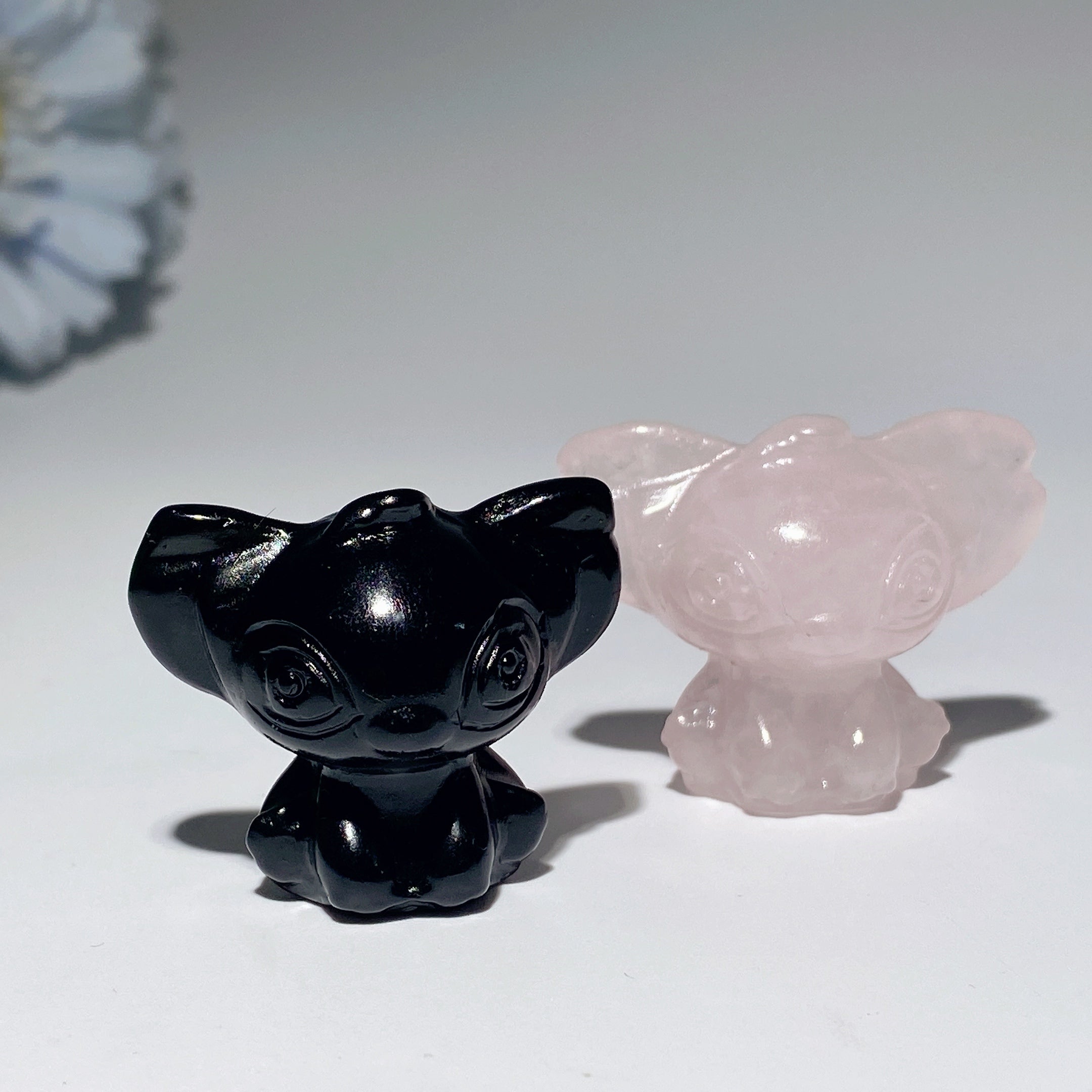 1.4 inch Mixed Crystal Animal Carvings Healing Figurines
