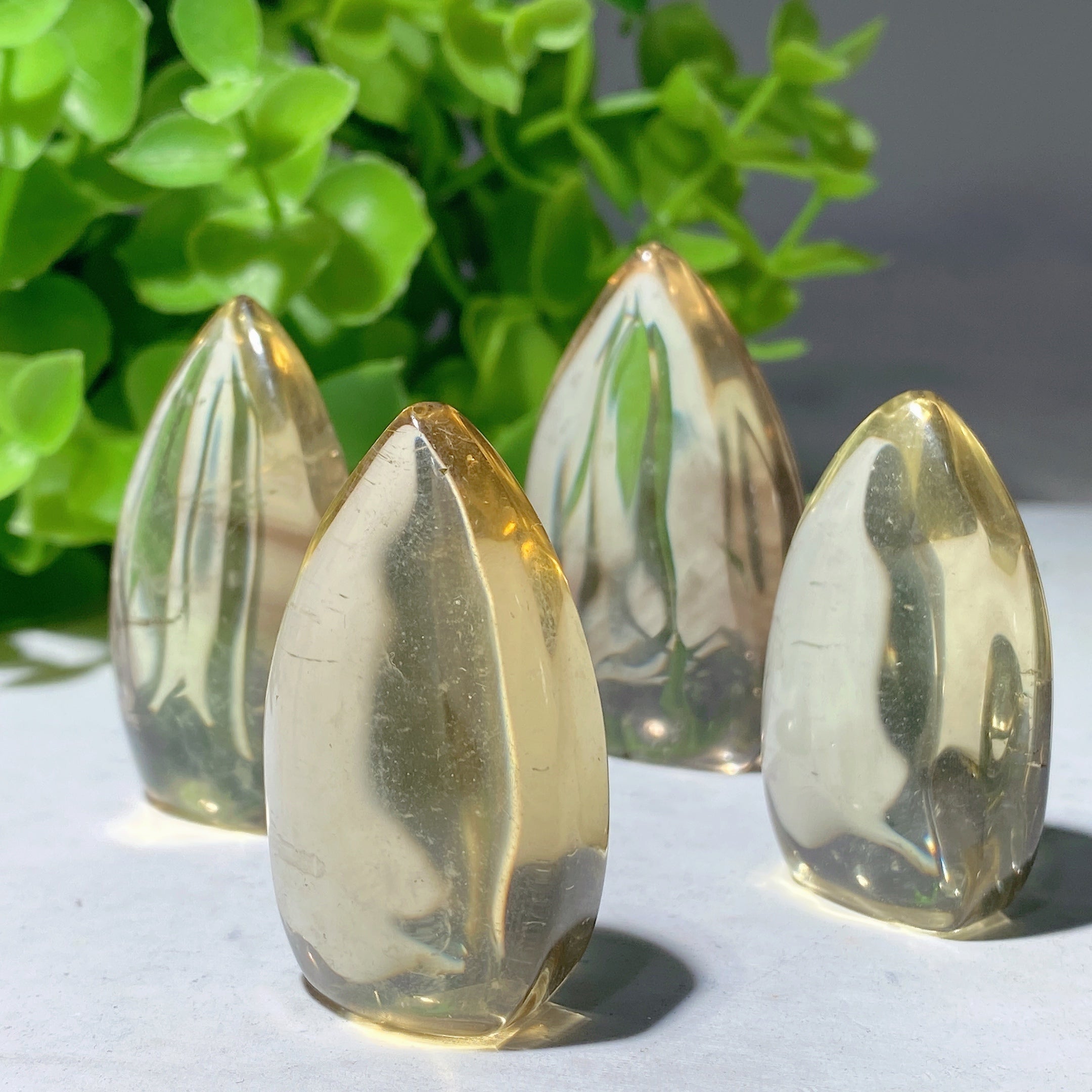 1.5-1.8 inch Smoky Citrine Free Form Raw Crystal for Healing