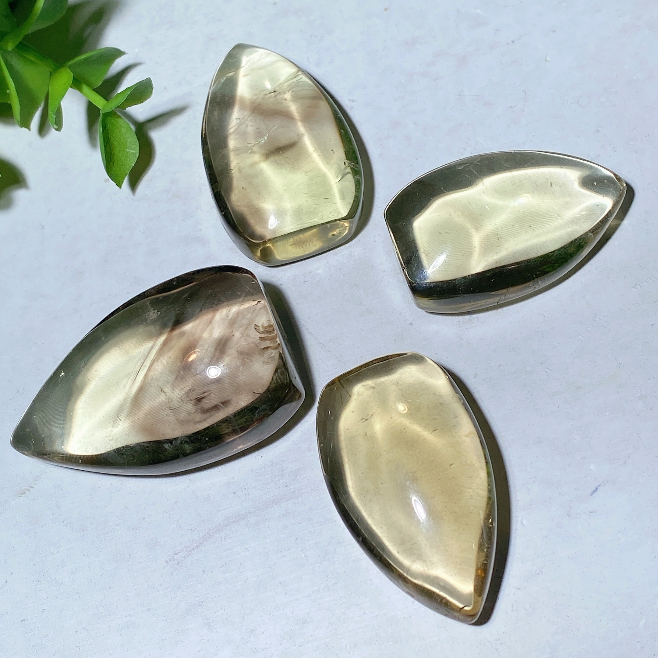 1.5-1.8 inch Smoky Citrine Free Form Raw Crystal for Healing
