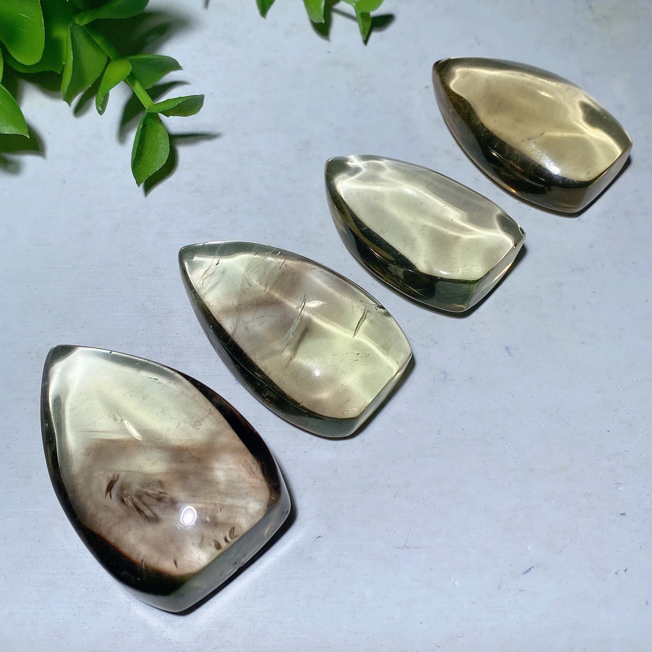 1.5-1.8 inch Smoky Citrine Free Form Raw Crystal for Healing