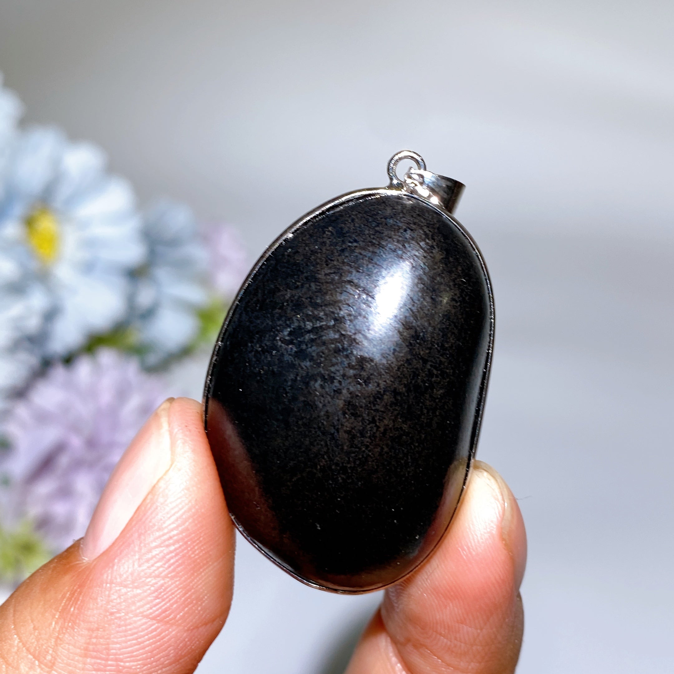 1.5-1.8" Schungite Spiritual Healing Pendant