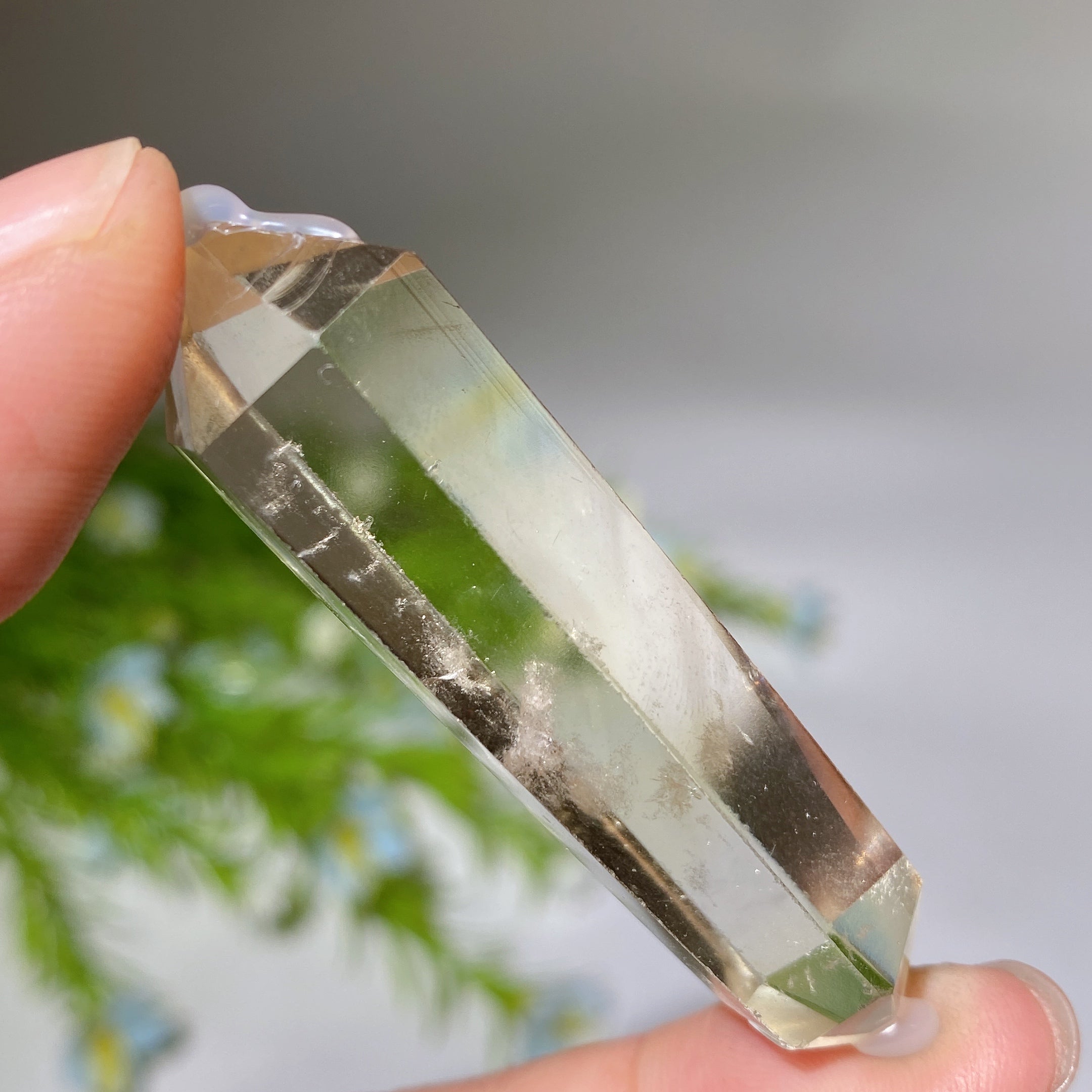 1.5-2.3 Inch Smoky Citrine Double Terminated Crystal Point for Healing